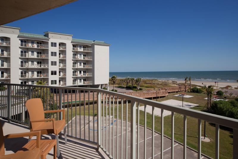 Holiday Inn Club Vacations Galveston Beach Resort Buitenkant foto